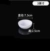 White Melamine Sauce Dish Household Plastic Tableware Not Easily Broken Soy Sauce Dish Solid Color Sushi Plate Kitchen Supplies
