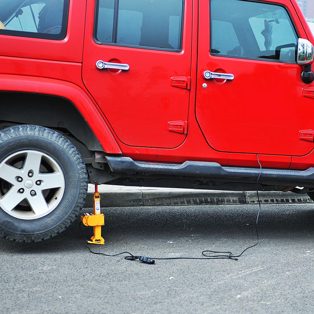 Portable 3 In 1 DC12V 3T Household Electric Car Jack 120-370/420mm Lifting Jack Scissor Jack with Electric Wrench and Comprssor