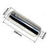 Performance Exhaust Resonator 63mm Inlet Outlet Muffler 304 Stainless Steel Spiral Surface Exhaust System DIY Car Accessories