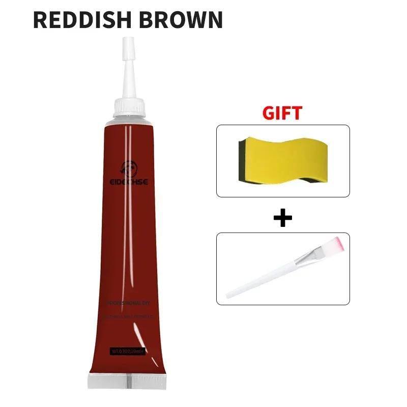 A Car Leather Repair Gel Home Sofa Car Seat Leather Complementary Color Repair Paste Scratches Crack Leather Finish Repair Cream