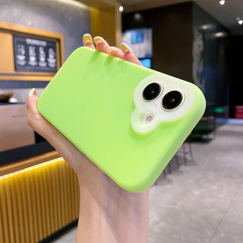 Liquid Silicone Jelly Apple 16Promax Mobile Phone Case Skin Feel All-inclusive iPhone16 Anti-drop Soft Case Protective Case