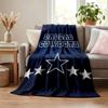 Dallas Cowboys Battaniye Flanel Battaniye Yumuşak Rahat Peluş Atkı Kanepe Yatak için Hafif Ev Dekorasyonu Noel için Hediyeler çeşitli tatiller