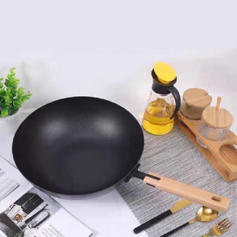 Kangbah 5th Gen Refined Iron Non-Stick Wok 32cm
