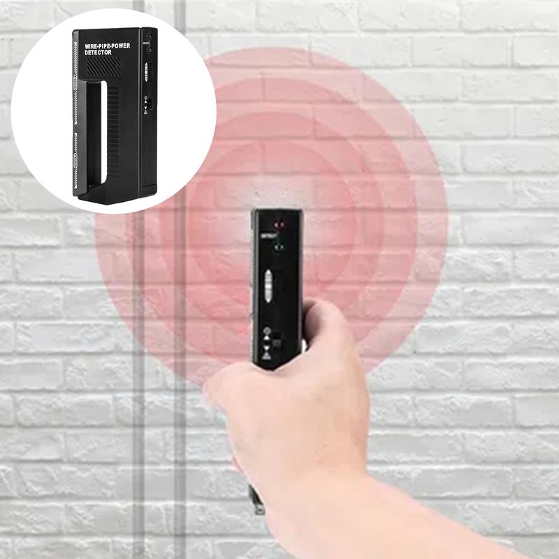 wall scanner metal detector High Sensitivity Adjustable Wire Locator in Wall Stud and Pipe Finder Sound and Visual Alarms