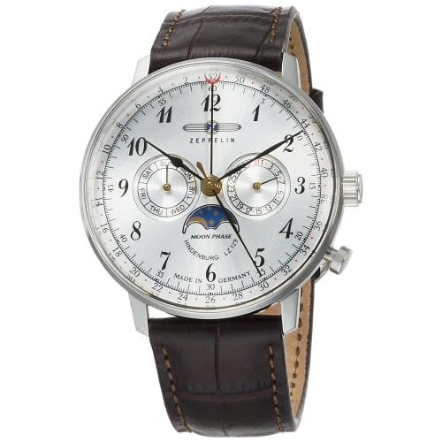 

Чоловічий годинник Zeppelin Hindenburg 70361 зі сріблястим циферблатом
