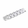Manicure Brush Holder Acrylic Rest with Grooves Display Stand for Manicurists, Manicurists