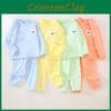 Toddler Childrens Cotton Pajama Set With Animal Designs And Soft Fabric For Spring Autumn