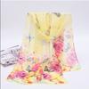 Chiffon Scarf for Women In Summer Ethnic Style New Style Gauze Scarf Korean Version for Women Versatile Sun Protection Shawl