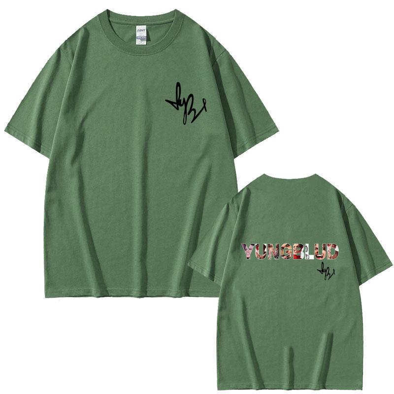 Rocker Yungblud Music Album Cover Graphic Tshirt Summer Unisex Women Fashion Retro Rock Streetwear Male Gothic Oversized T Shirts
