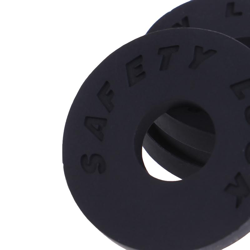 4Pcs Silicone Fender Strap Lock System Easy Install For Guitar Bass Ukulele