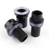 1pcs Avaliable 20-50mm PVC Pipe Fittings Aquarium Fish Tank Connector Overflow Thread Water Supply Accessories Joint