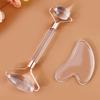 2pcs Double-end Gua Sha Massage Roller Neck Face Board Facial Skin Lifting Scraper -Wrinkle Beeswax Stone Scraping Massager