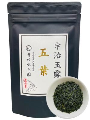 Kyoto Uji Maruri Yoshida Meichaen Gyokuro Green Tea Tea Leaves Tea Leaves Uji Gyokuro Uji Tea Sencha Green Tea (Gyokuro Goyo, 80g)