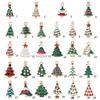 Christmas Tree Charms Jewelry Making Charms Pendant for Necklace Bracelet Earring Making Cristmas Stocking Stuffer