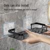 Shangmeida Wall-Mounted Space Aluminum Bathroom Shelf