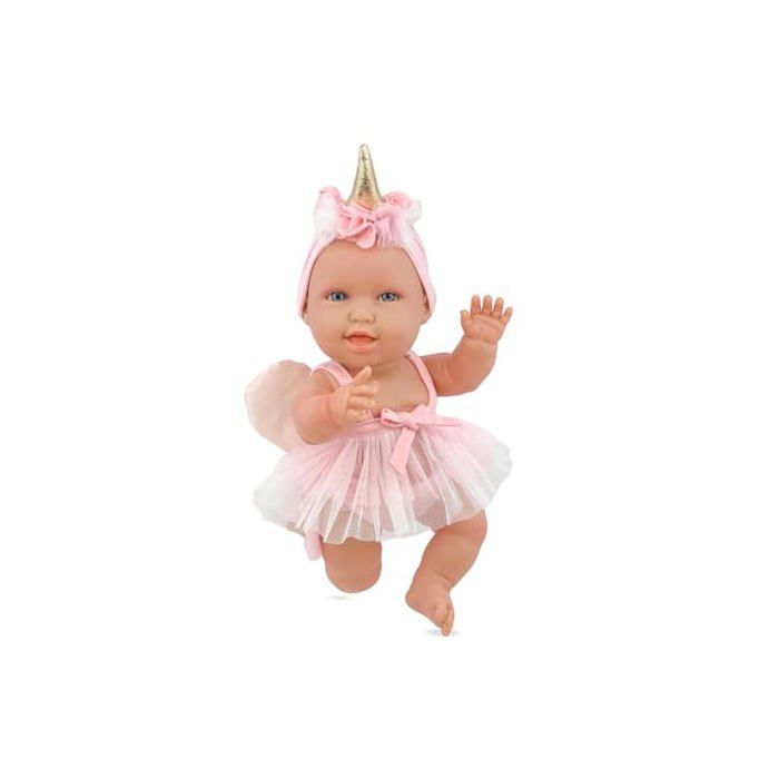 Plush Unicorn - Berjuan S.L - Andrea Baby - 38 Cm - Multicolor - Plastic - For Unisex Children