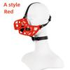 VaHppy Gag+Mask Set Dog Mouth Masks Adjustable size PU Black/Red SM BDSM Sex Toys Couple Games Alternative Stimulation Bondage
