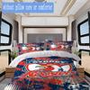 Sydney Red & White Eagles Pattern Bedding,Quilt Set Quilt Cover Pillowcase Home Birthday Gift (1*duvet Cover+2*pillowcase,without core)ZSJT0917400