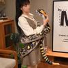 Simulated Colorful Cobra Plush Toy Stuffed Animals Snakes Plushies Doll Funny Spoof Joke Soft Toys Home Decor