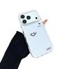 Creative Transparent Cartoon Cat Case for iPhone 16 Pro Max and Apple 17 Pro