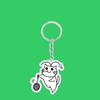 Acrylic Badminton Keychain Cat Play Badminton Badminton Key Chains  Sports Athlete Fans Gifts