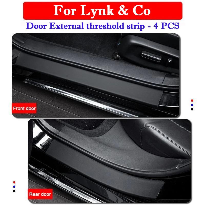 Per Lynk & Co 01 02 05 07 08 09 Striscia Protettiva Soglia Auto Antigraffio Anticollisione Decorativa Porta Bagagliaio Strisce Adesive