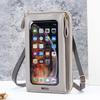 2024 Women's Anti-Theft Touchscreen Crossbody Bag - Versatile Transparent Mini Shoulder Phone Wallet