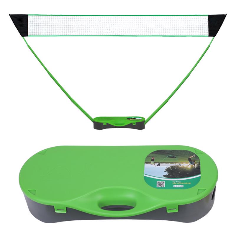 2025 Portable Outdoor Badminton Set with Folding Net