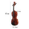 Gheuuoey 1/4 Violin, Adult and Child Violin with Hard Case and Bow, Ideal for Beginners, Easy Installation