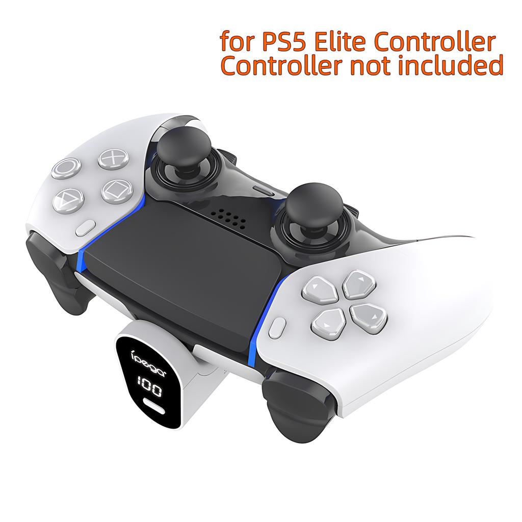 Pro ovladač PS5 2000mAh USB Type C Baterie LED Displej Play and Charge Kit pro PS5 Elite Controller Herní Příslušenství