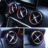Auto Styling Dashboard Air Vent Dekoration Trim Abdeckung Aufkleber Für Mercedes Benz AB Klasse W176 W246 Auto Innen
