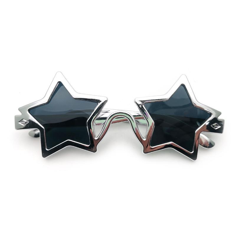 

Креативная пентаграмма Декоративные стаканы Золотые Серебряные Трендовые Бал Вечеринка Фото Реквизит серебряный