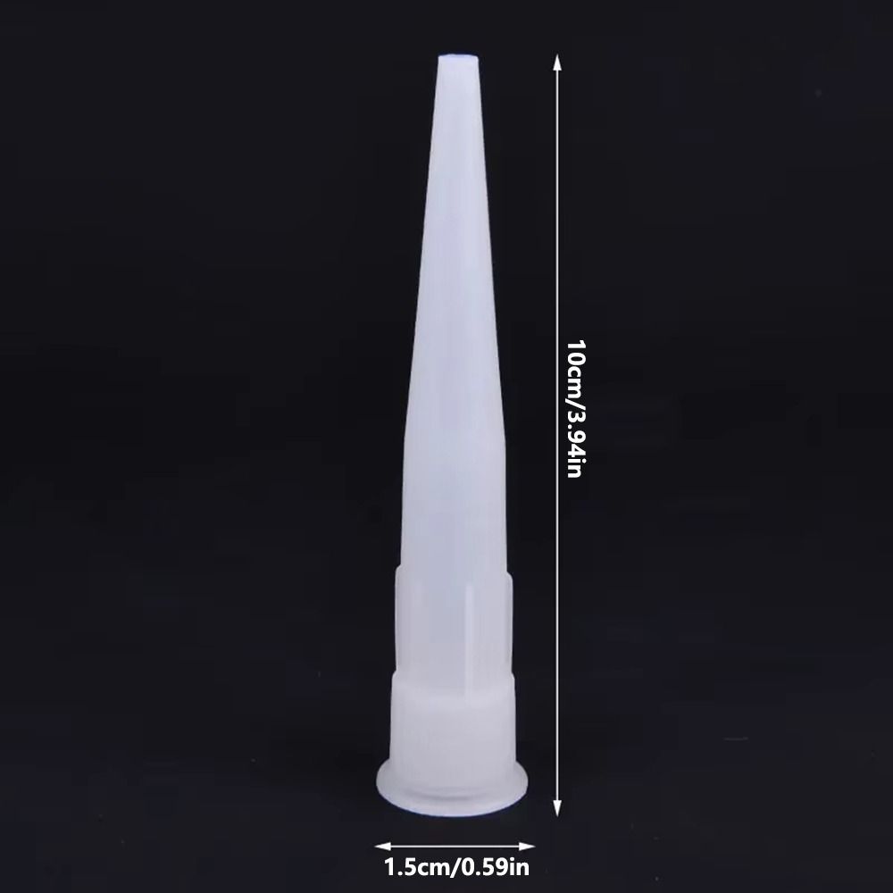 20 Pcs Universal Glass Glue Nozzles Handy DIY Tool Sealant Cover  Home Construction Tools