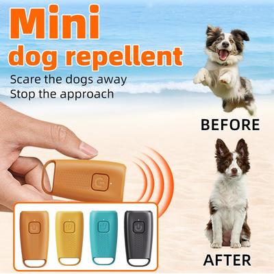 MINI Ultrasonic Dog DRIVER Portable Dog Barking Anti-barking Handheld Dog Barking Controller with LED Light