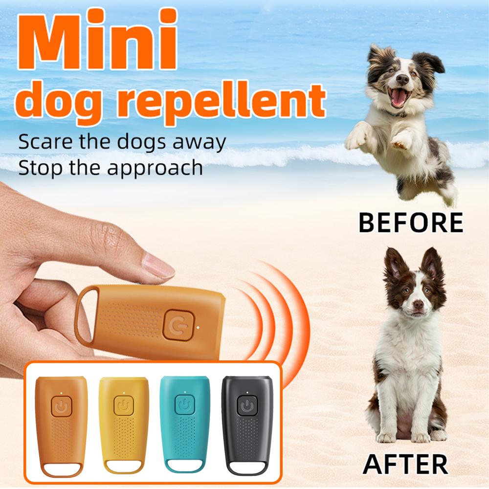 MINI Ultrasonic Dog DRIVER Portable Dog Barking Anti-barking Handheld Dog Barking Controller with LED Light