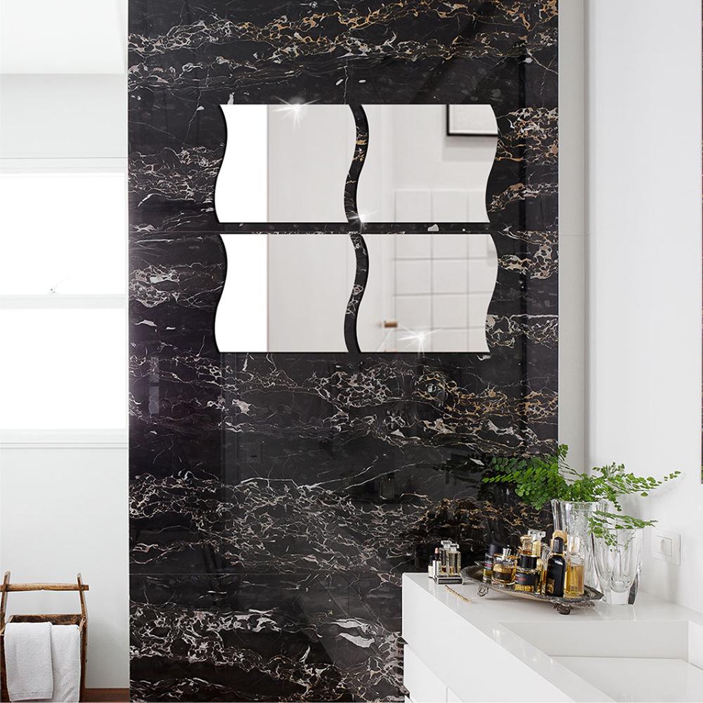 

3D Acrylic Self-Adhesive Mirror Sticker: Home Decoration and Promotion