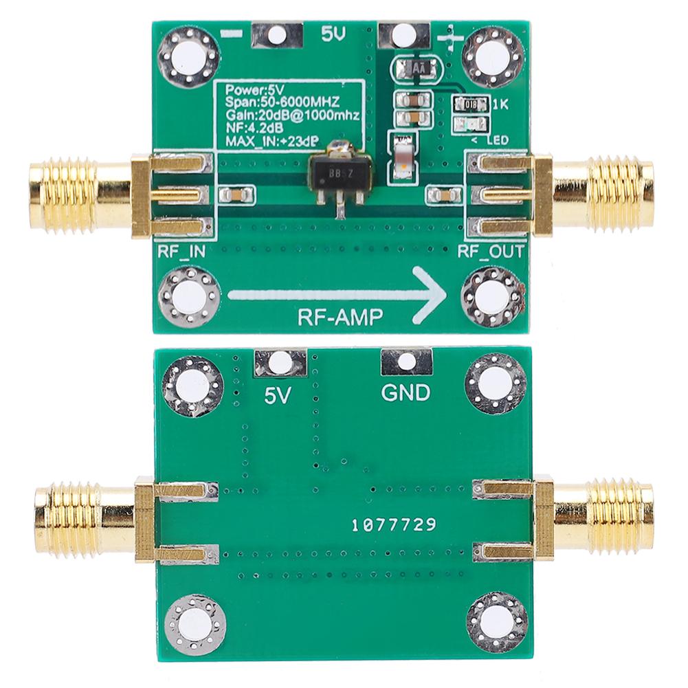 Buy RF Amplifier Module Low Noise Gain 20dB 50‑6000MHz RF WideBand ...