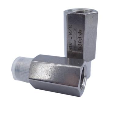 Free Ship Check Valve 1/4 3/8 1/2 Inch Male Female Thread SS304 Stainless Steel High Temperature Acid-proof One-way Check Valve