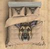 Bedding Set Shepherd Dog 3D
