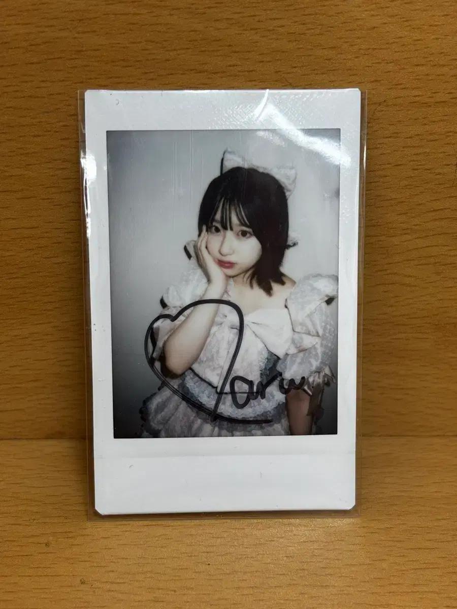 

Sakuraba Haruka Signed Checky Used