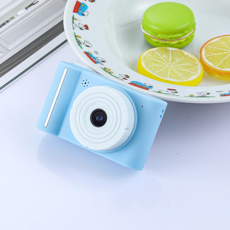 

Новая мини-камера HD 1080P Детская цифровая камера Фотографирование Видео Зеркальная камера Подарок Студенческая камера Карманная камера Only Camera синий