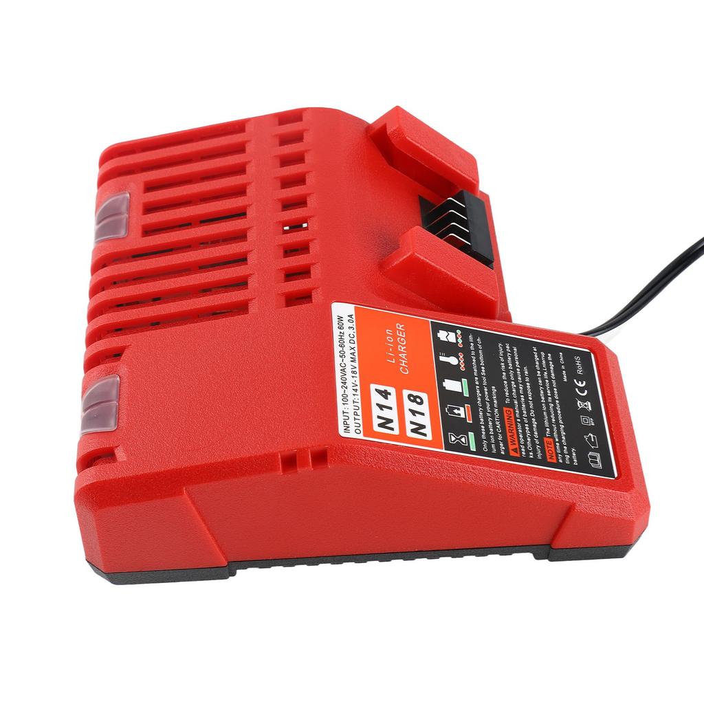 14V‑18V Fast Li Battery Charger Multi Levels Guard Safe Li Ion Battery Charger for M12