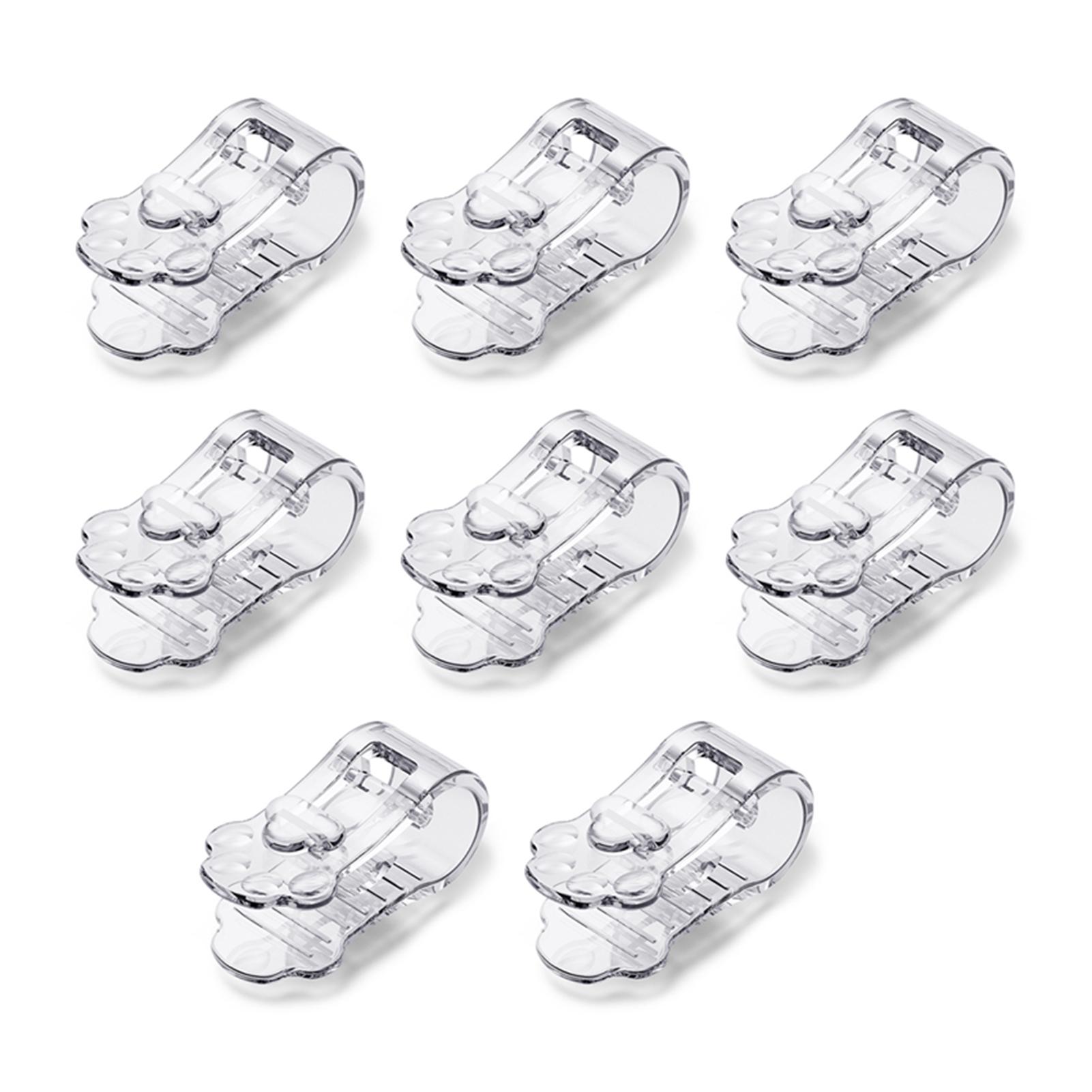 

8шт пластиковый симпатичный противоскользящий зажим для простыней один ключ разблокировка одеяла фиксатор для квилтинга