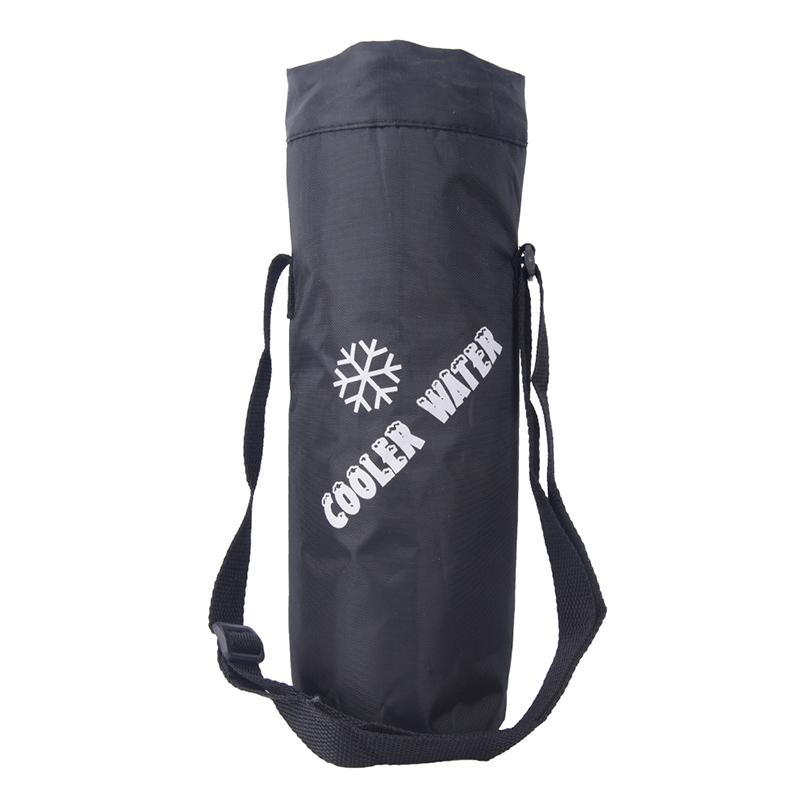 Water Bag Drawstring Water Bottle Pouch Insulated Cooler Bag Outdoor Traveling