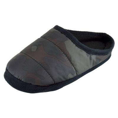 Childrens/Kids Camo Puffer Slippers