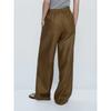 Za2024 Spring New Women's Clothing Casual Sports Style Pleated Straight-leg Long Pants 05017701 505