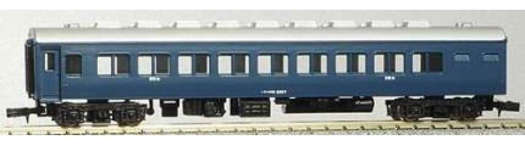 Greenmax N gauge Suhane 16 type blue 11044 model railroad passenger car pre-painted