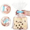 10 Pcs Food Bag Clips, Reusable Multi-Purpose Airtight Sealing Clips for Kitchen Storage & Snack Bags