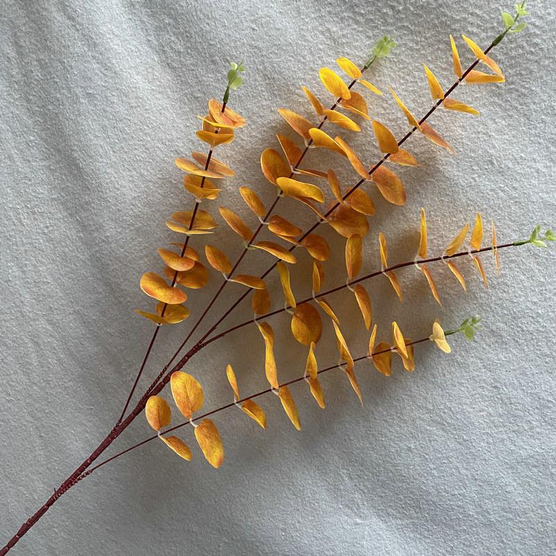 3d Printed Money Leaf Artificial Plant With Vibrant Colors For Living Room Decor