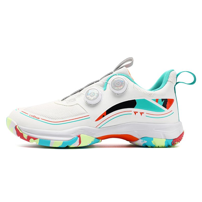 

The new men s and women s badminton shoes are equipped with dual swivel buckles, MD sole, and non slip rubber outsole, suitable 37